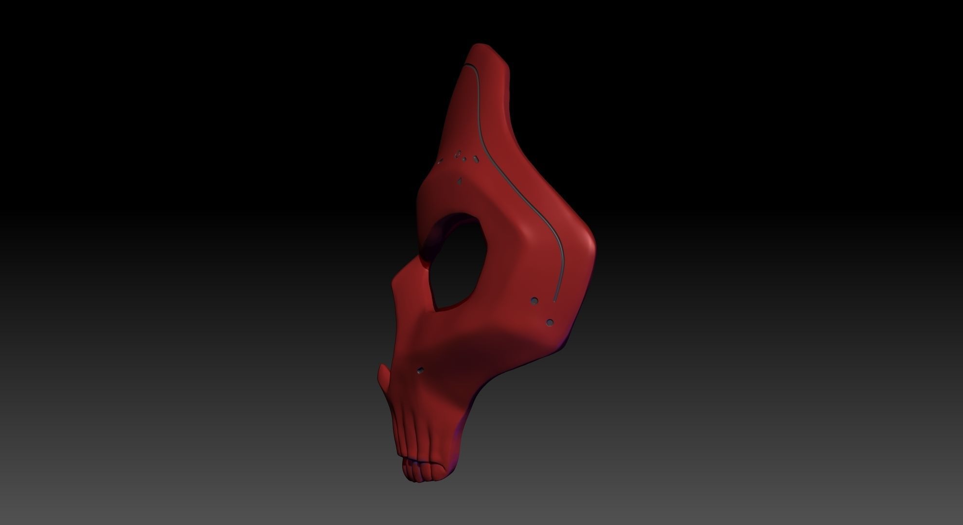 Soap Mask 3D print model_7