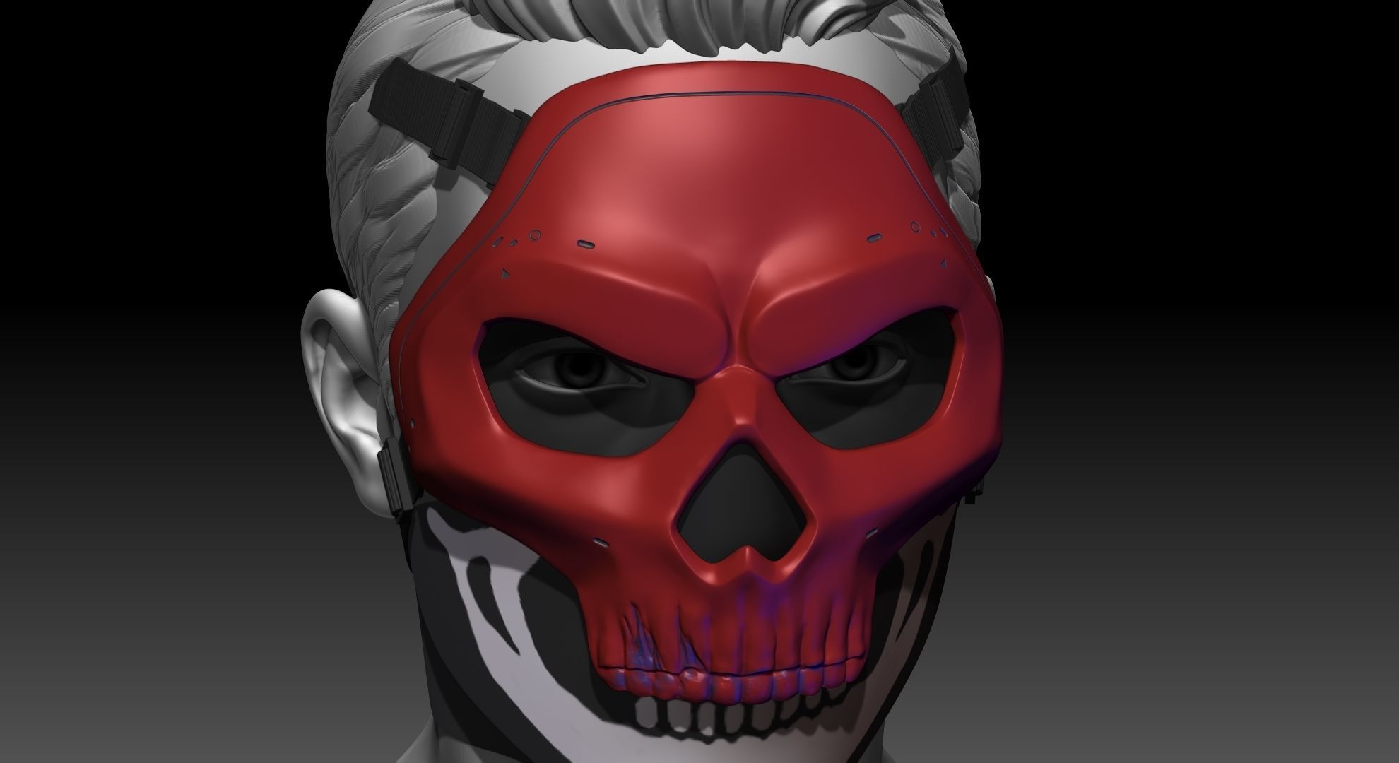 Soap Mask 3D print model_3