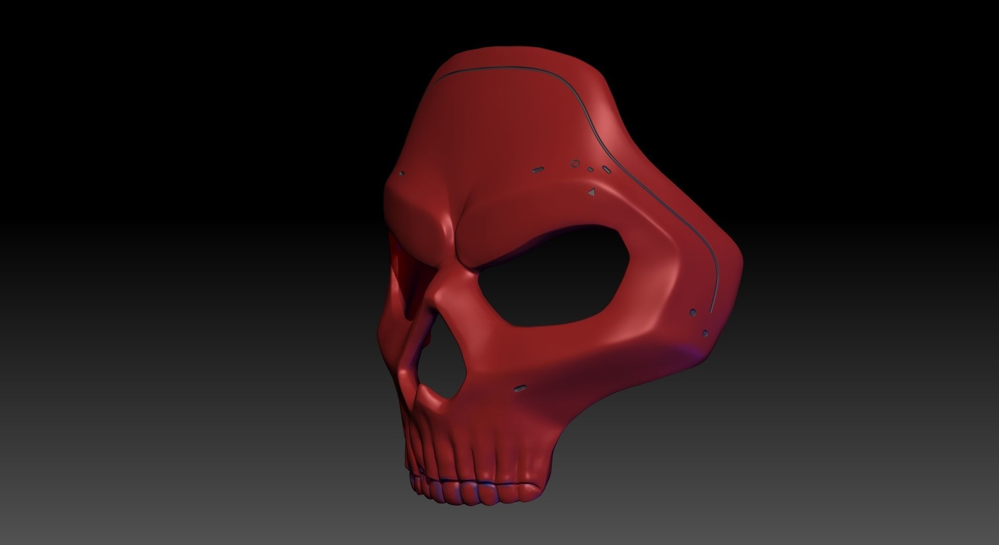 Soap Mask 3D print model_6