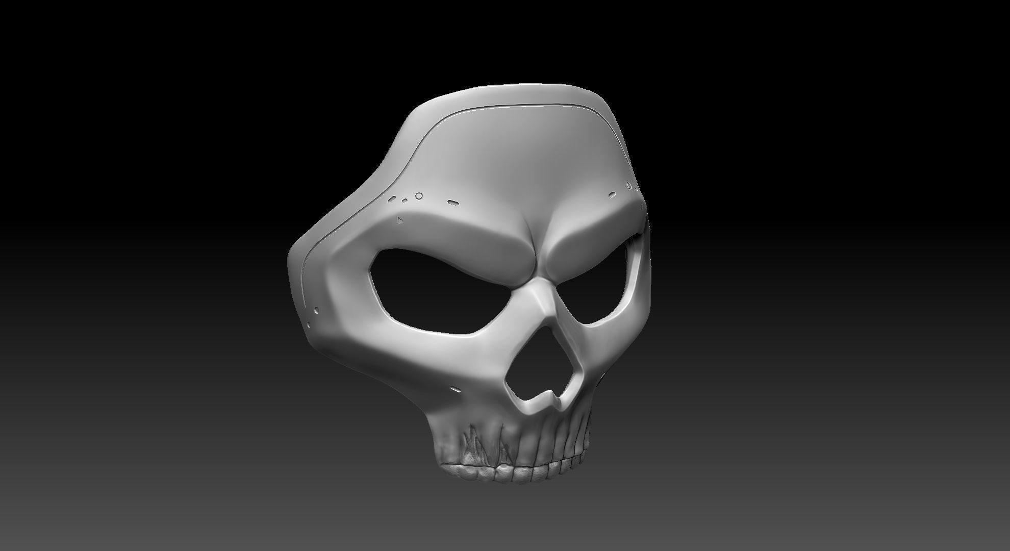 Soap Mask 3D print model_11