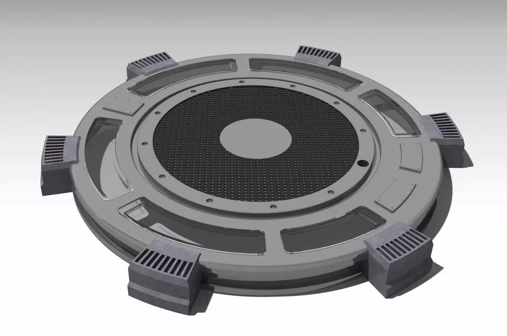 IronMan Base 3D print model_0