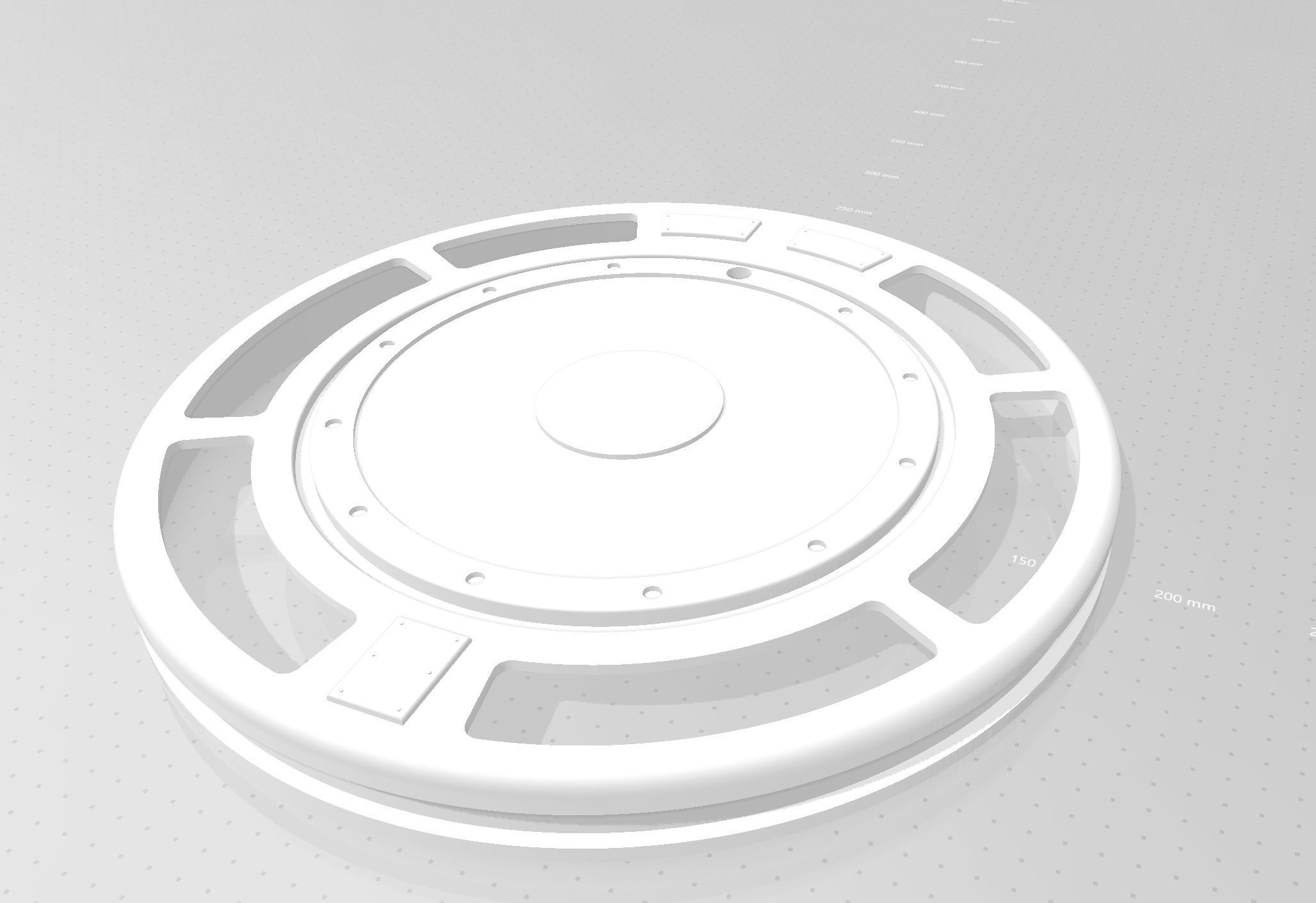 IronMan Base 3D print model_3