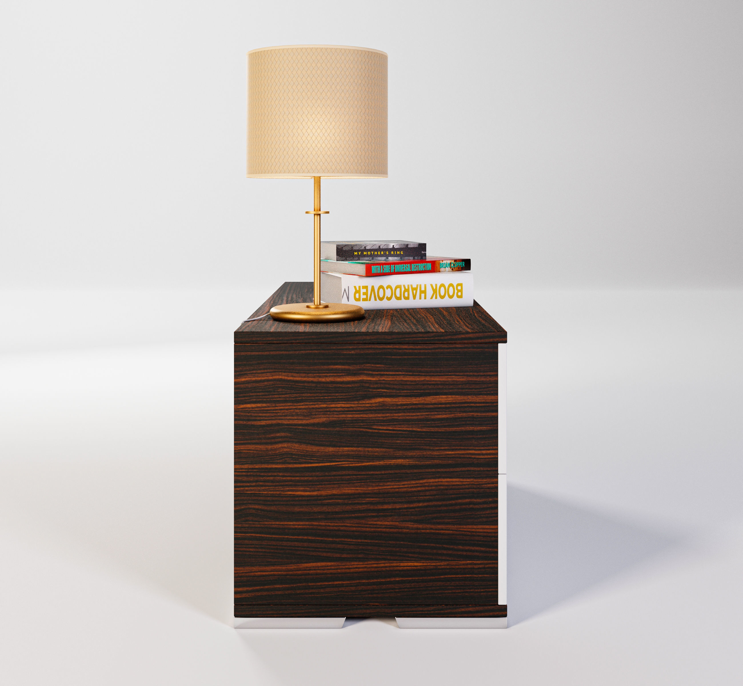 Modern Dresser 3D model_2