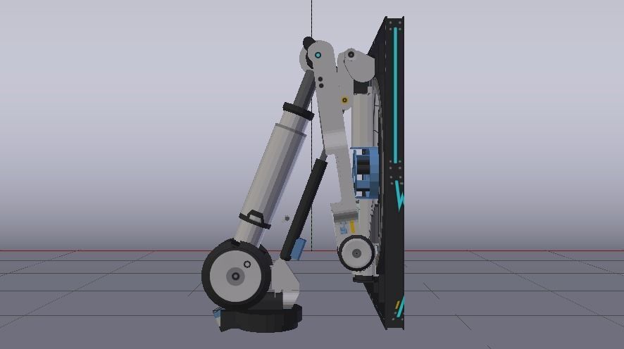 Sci-Fi Motion Platform 02 Low-poly 3D model_15