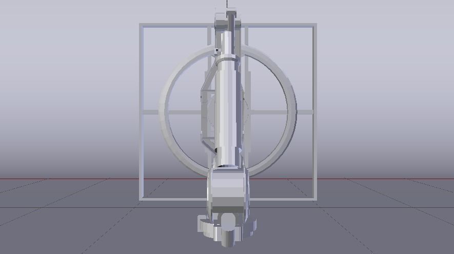 Sci-Fi Motion Platform 02 Low-poly 3D model_23