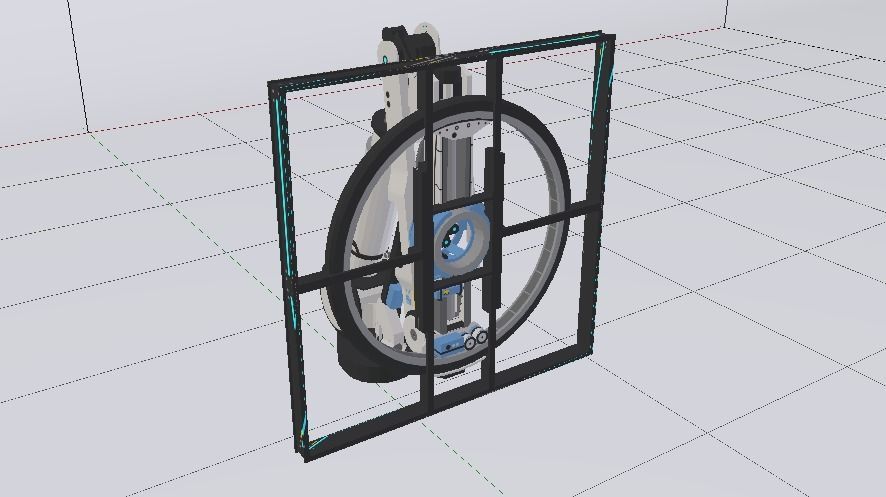 Sci-Fi Motion Platform 02 Low-poly 3D model_7