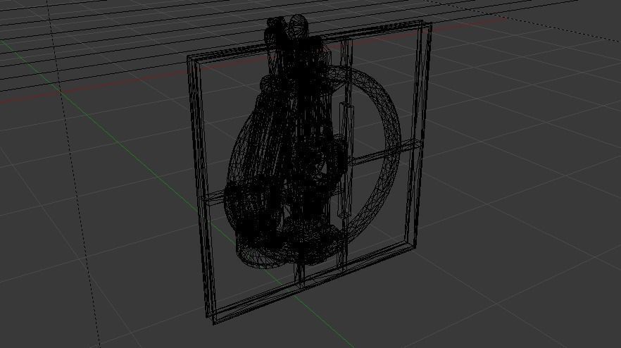 Sci-Fi Motion Platform 02 Low-poly 3D model_25