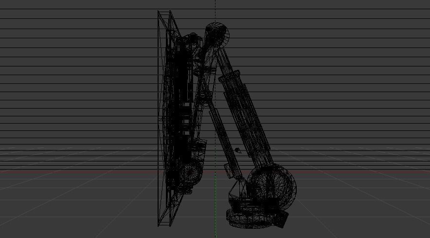 Sci-Fi Motion Platform 02 Low-poly 3D model_28