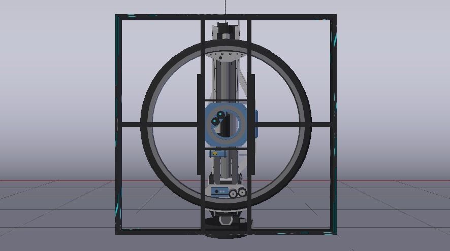 Sci-Fi Motion Platform 02 Low-poly 3D model_14