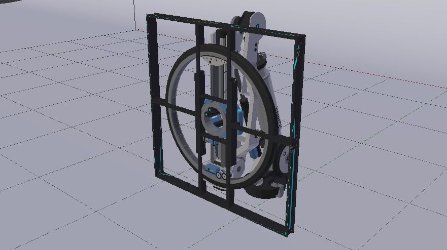 Sci-Fi Motion Platform 02 Low-poly 3D model_12