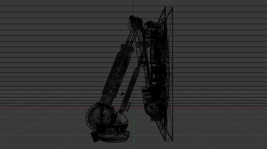 Sci-Fi Motion Platform 02 Low-poly 3D model_27