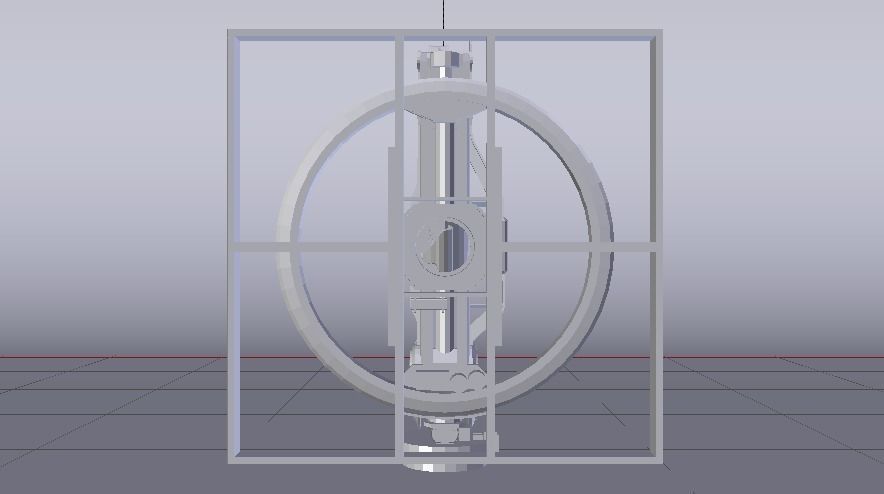 Sci-Fi Motion Platform 02 Low-poly 3D model_20