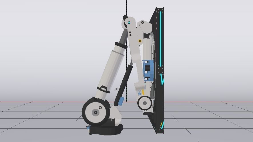 Sci-Fi Motion Platform 02 Low-poly 3D model_9