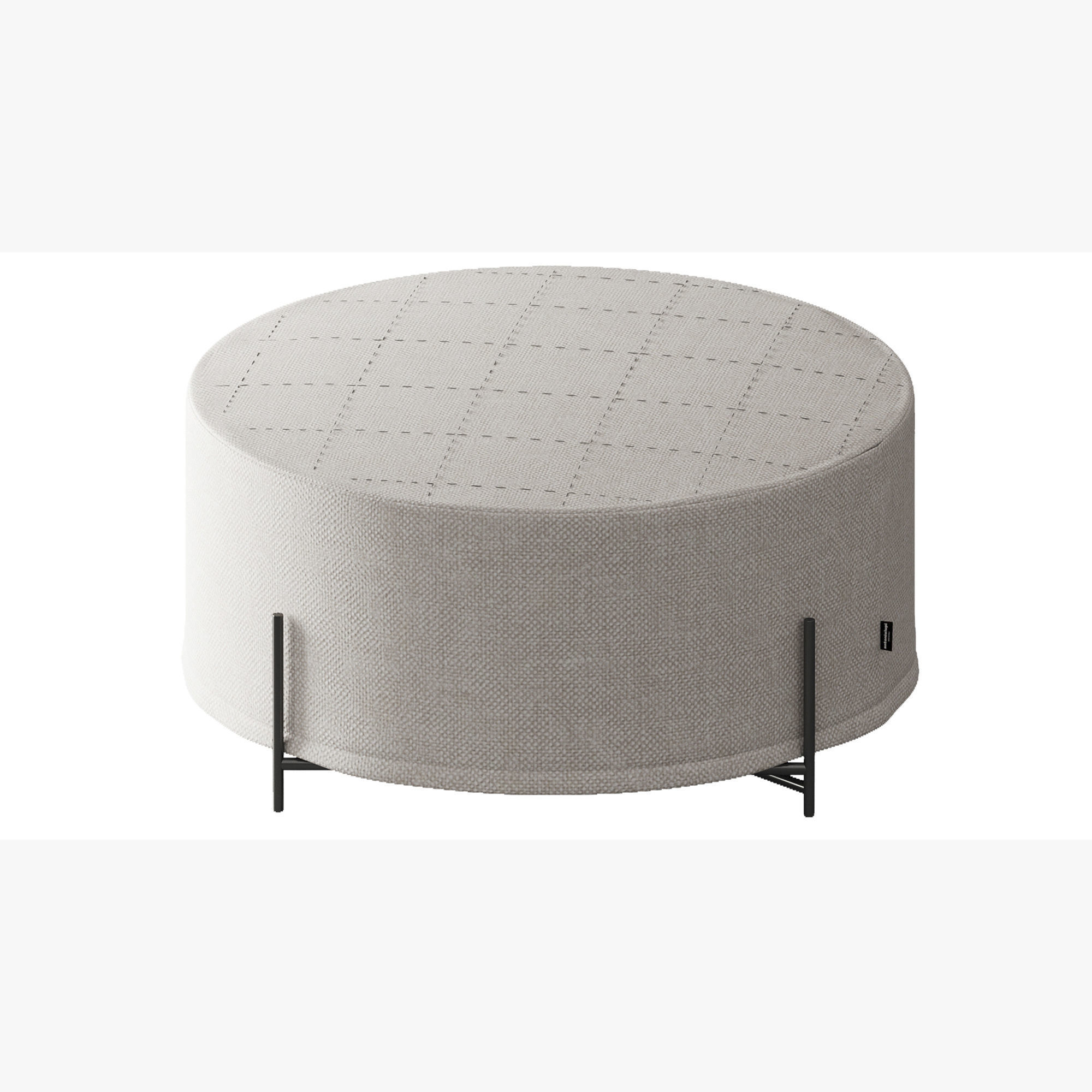 PAESAGGI SOSPESI POUF PSGP20 Low-poly 3D model_1