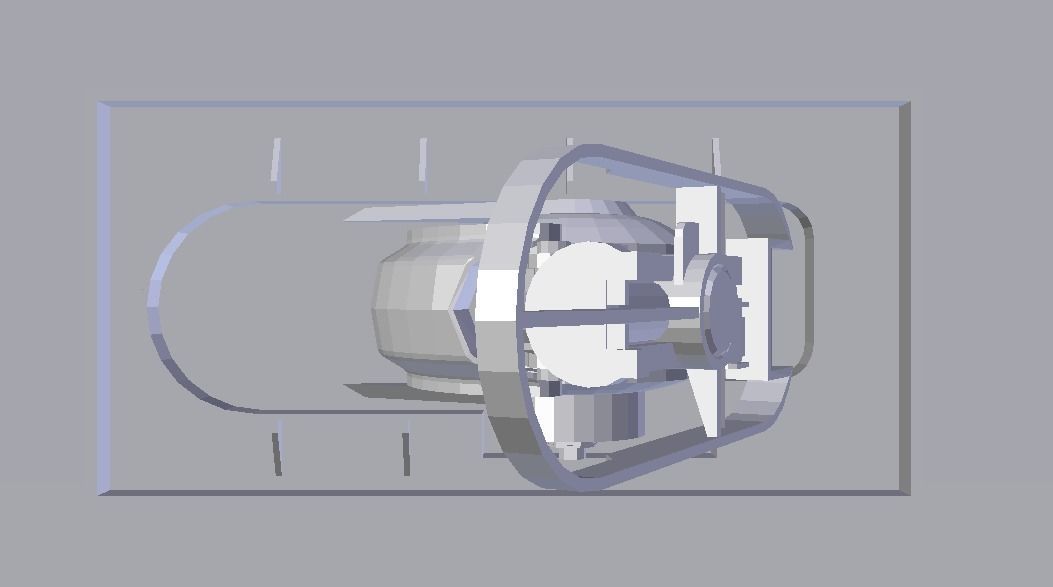 Sci-Fi Jumper Low-poly 3D model_27