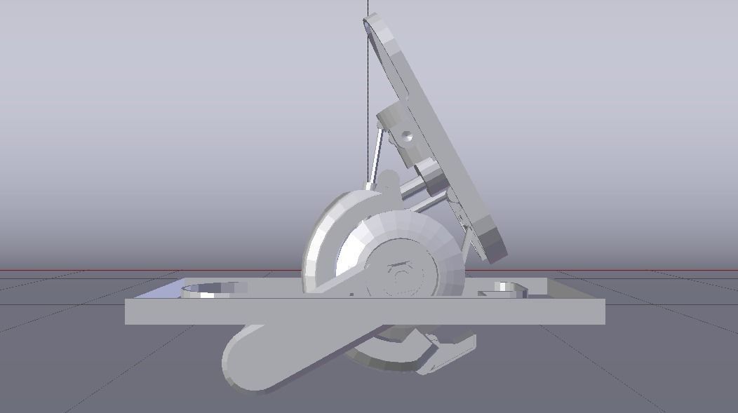 Sci-Fi Jumper Low-poly 3D model_24