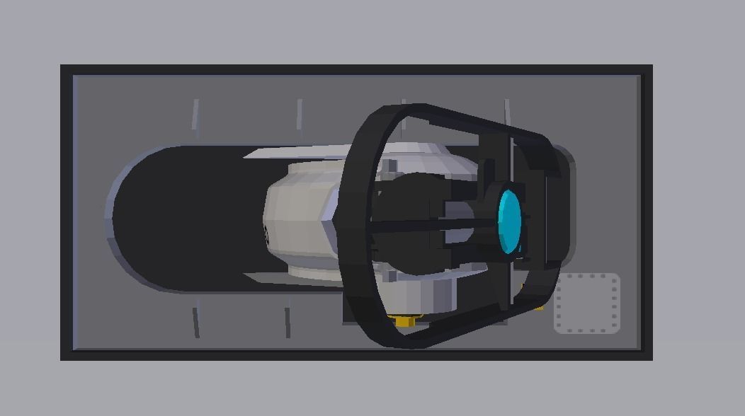 Sci-Fi Jumper Low-poly 3D model_20