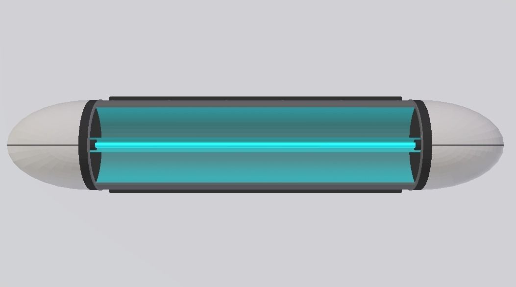 Sci-Fi Bridge Low-poly 3D model_5