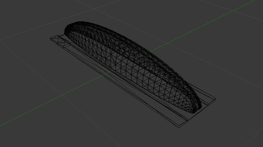 Sci-Fi Fizzler Low-poly 3D model_12