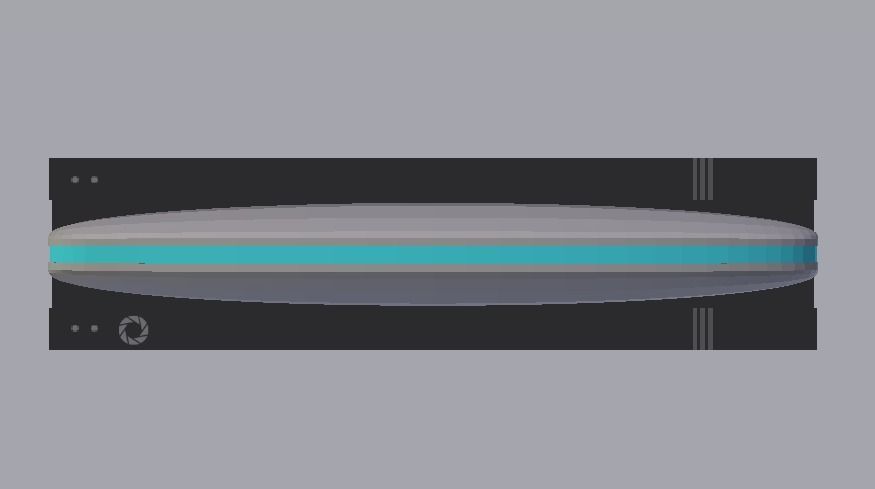 Sci-Fi Fizzler Low-poly 3D model_8