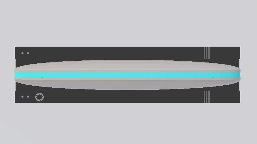 Sci-Fi Fizzler Low-poly 3D model_5