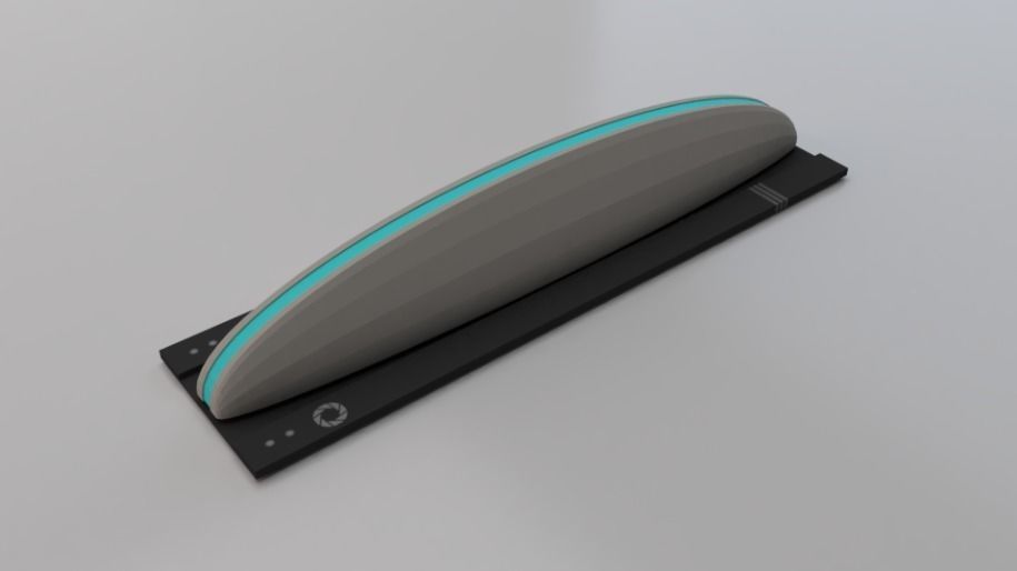 Sci-Fi Fizzler Low-poly 3D model_1