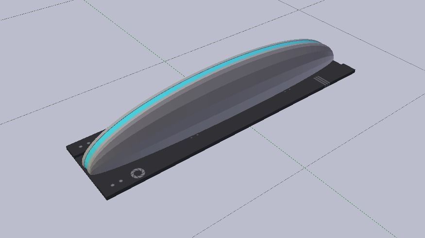 Sci-Fi Fizzler Low-poly 3D model_7