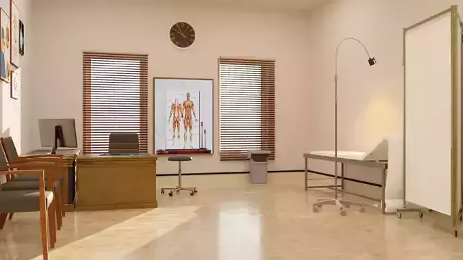  examination room 3d model 3D model