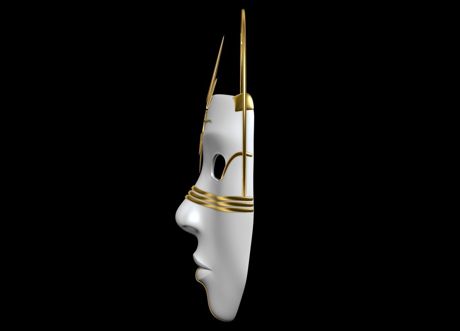 Mask Face 3D model_6