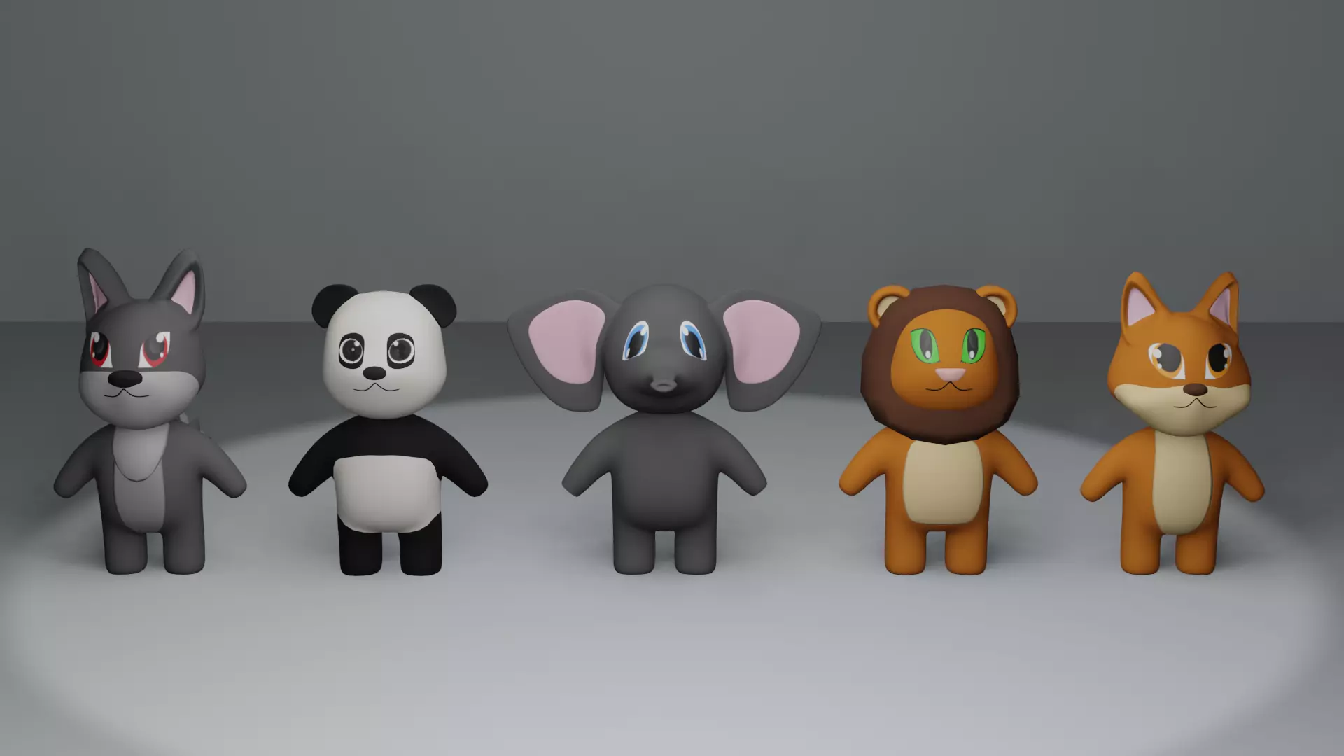 Animals Part 2 3D model_0