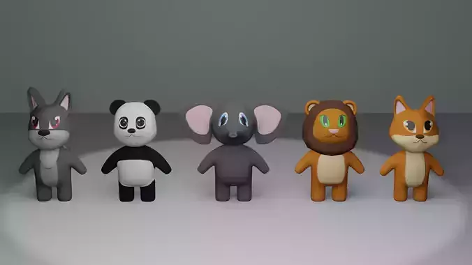 Animals Part 2 3D model