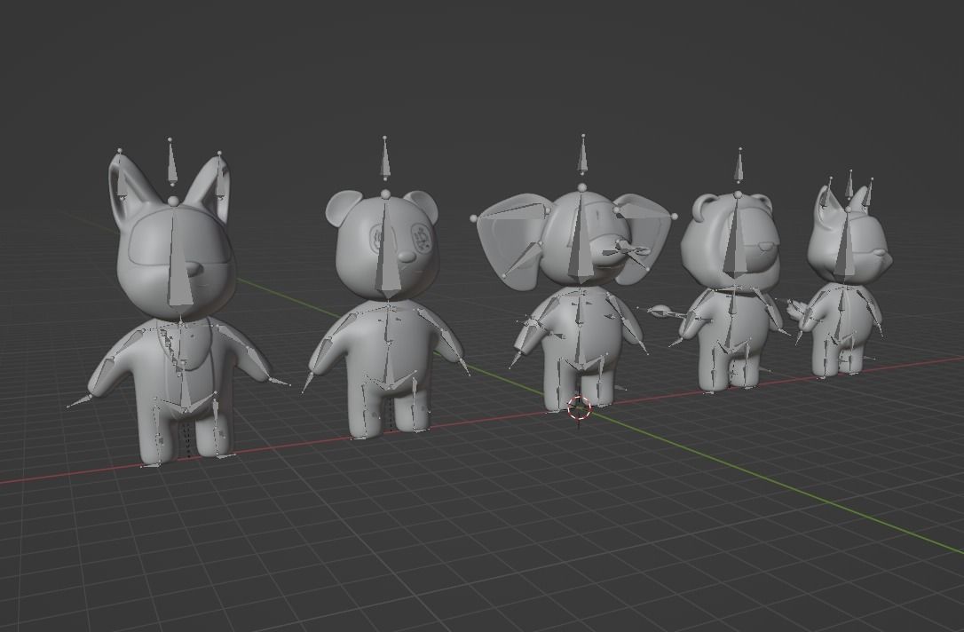 Animals Part 2 3D model_6
