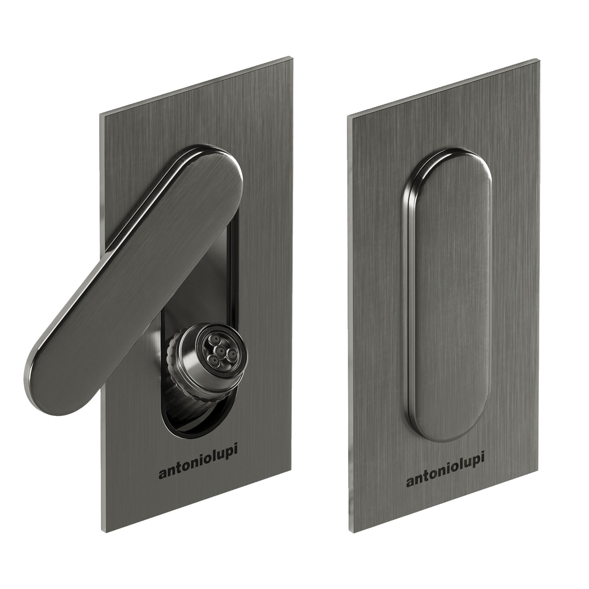 CARTAINTENSO INTENSO Sanitary shower paper holder Low-poly 3D model_2