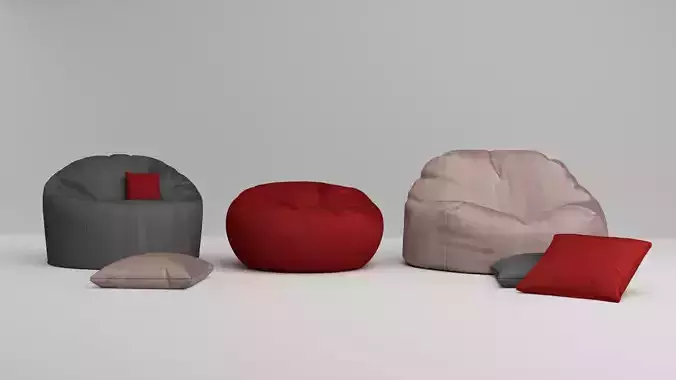 Bean Bag with Pillows