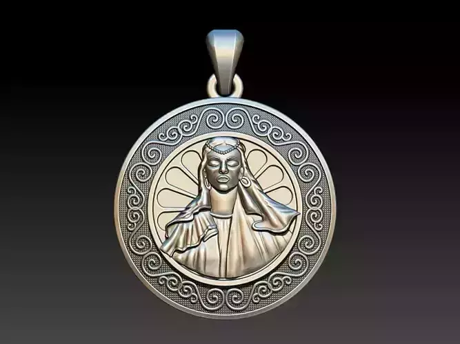 Saint Sarah Kali Pendant