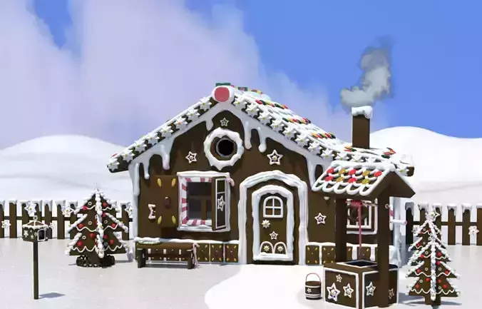 Magical Gingerbread Houses