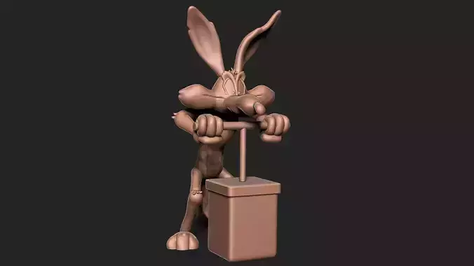 Wile E Coyote 3D print model