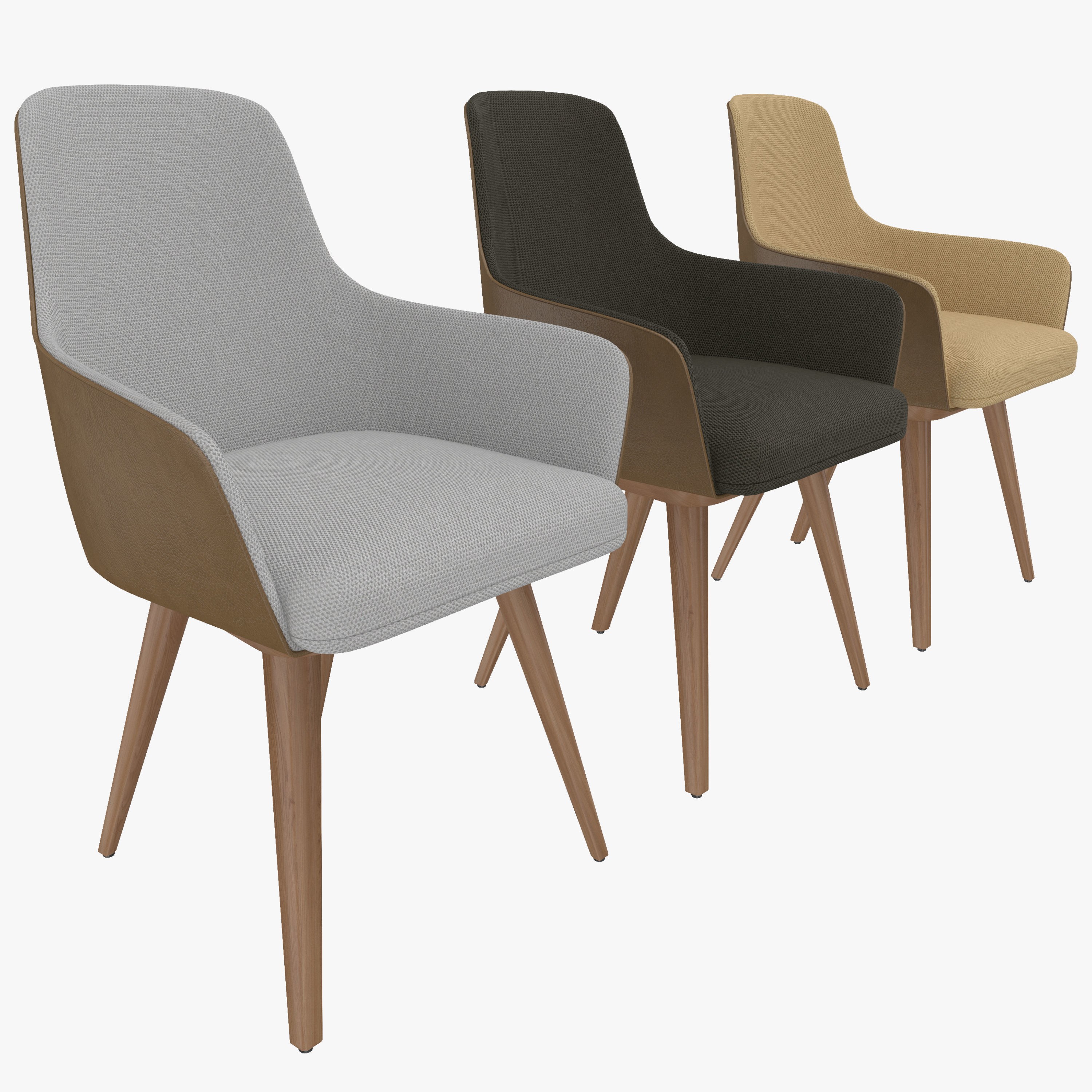 Eden-Rock Armchair by Sacha Lakic Roche Bobois 3D model_3