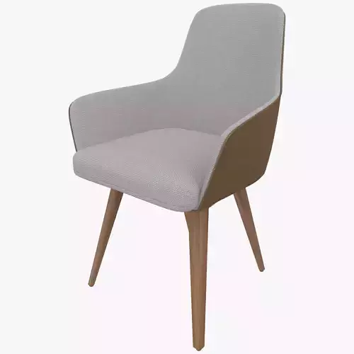 Eden-Rock Armchair by Sacha Lakic Roche Bobois 3D model