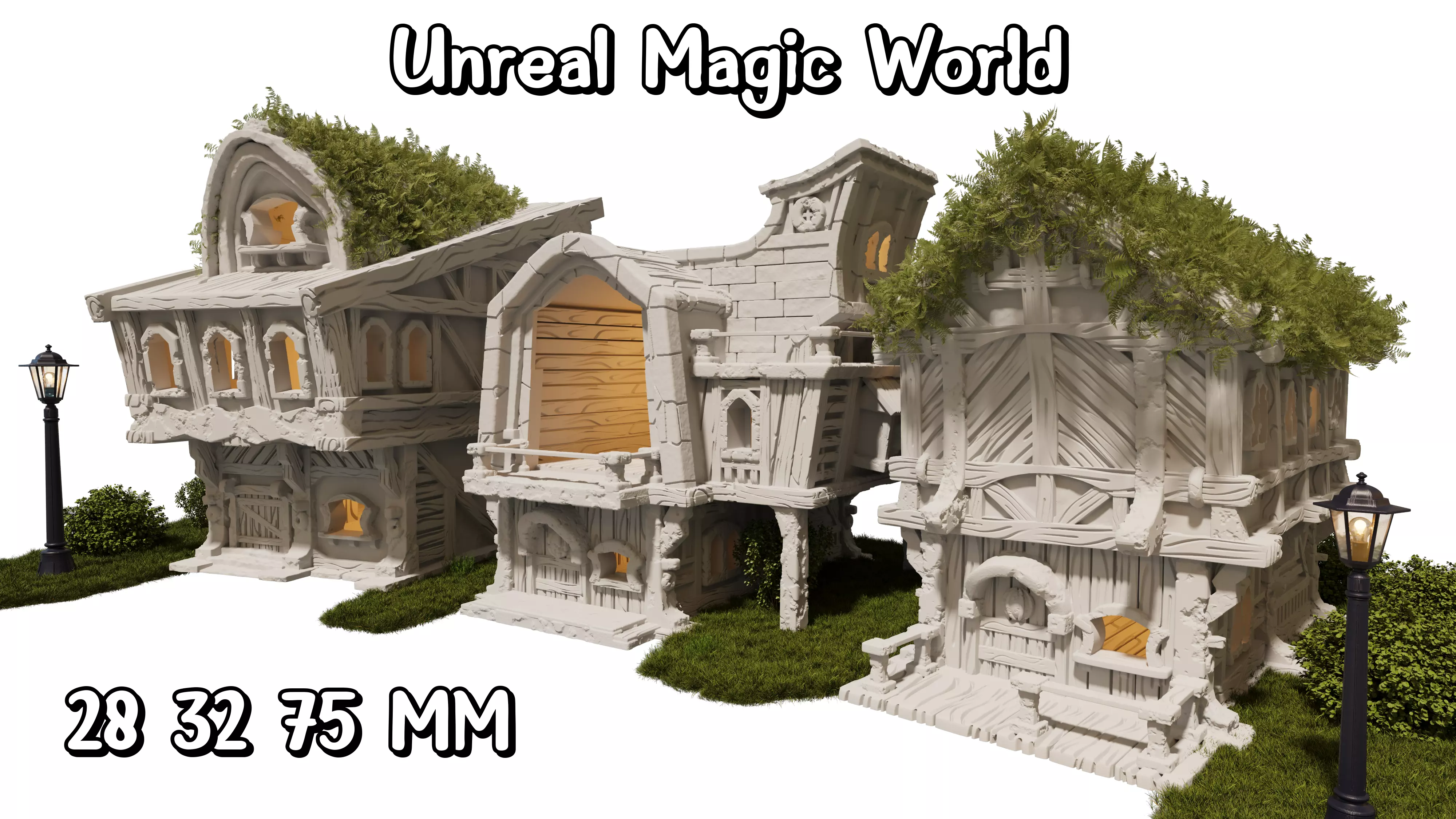 Unreal Magic World 3D print model_0