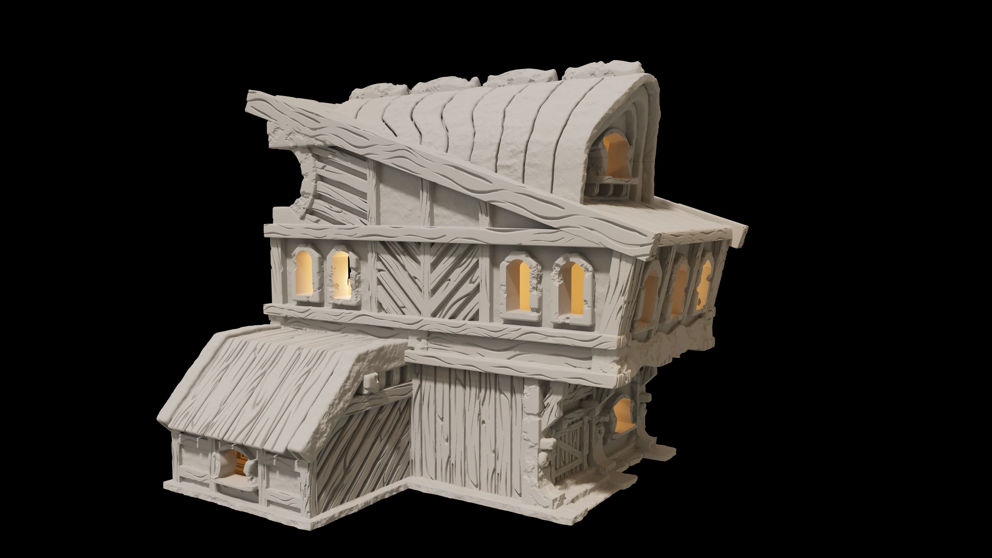 Unreal Magic World 3D print model_8