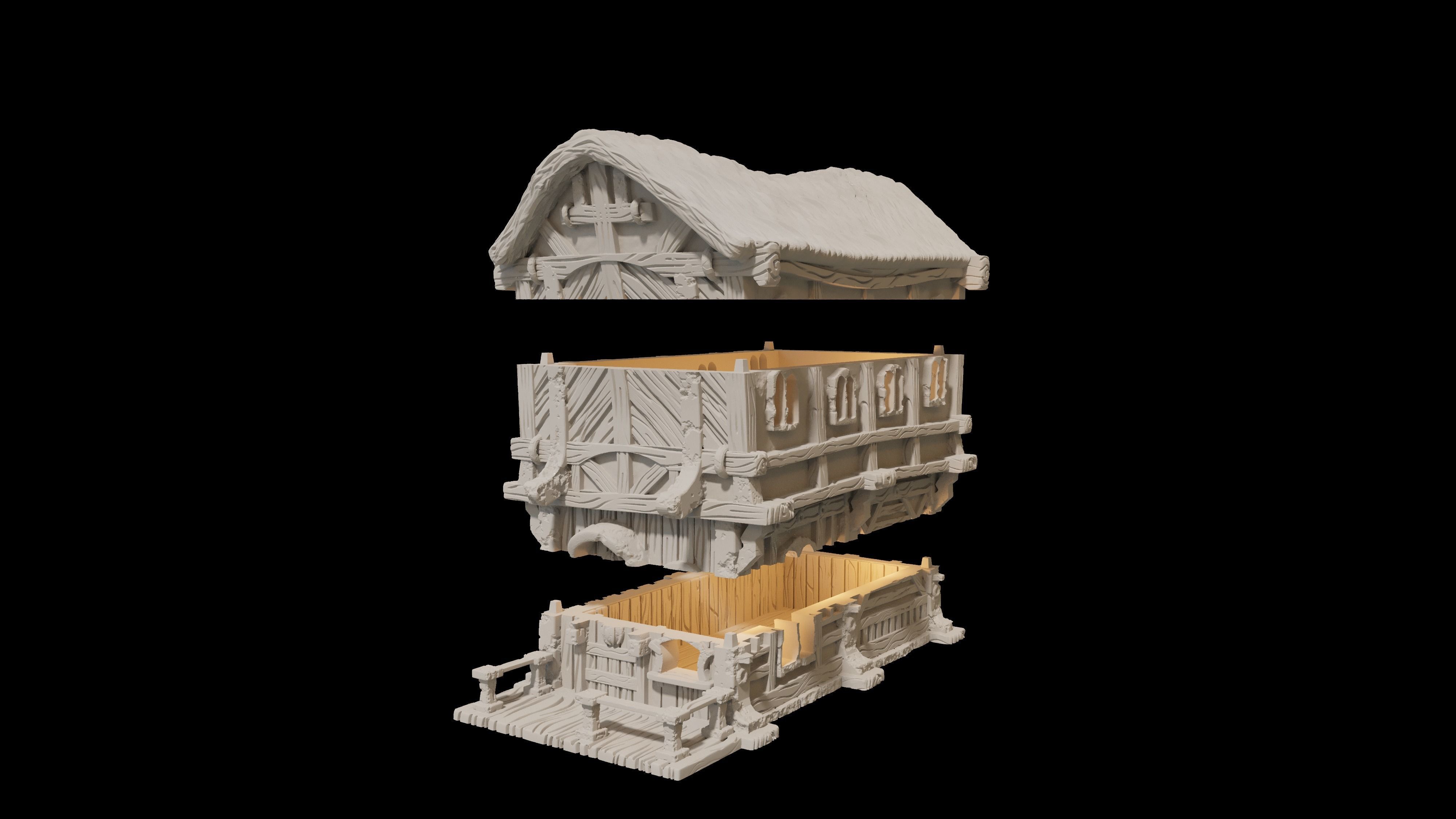 Unreal Magic World 3D print model_4