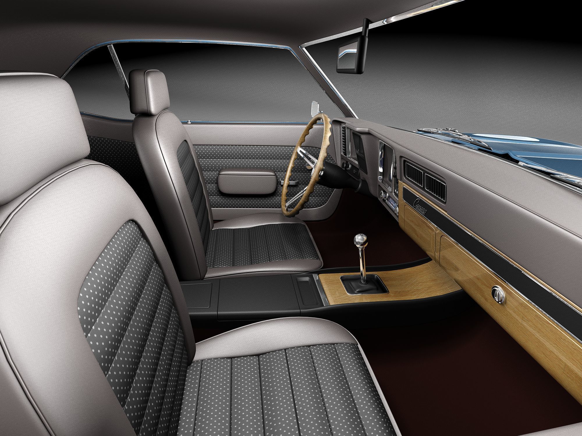 Chevrolet Camaro SS CG 1969 3D model_10