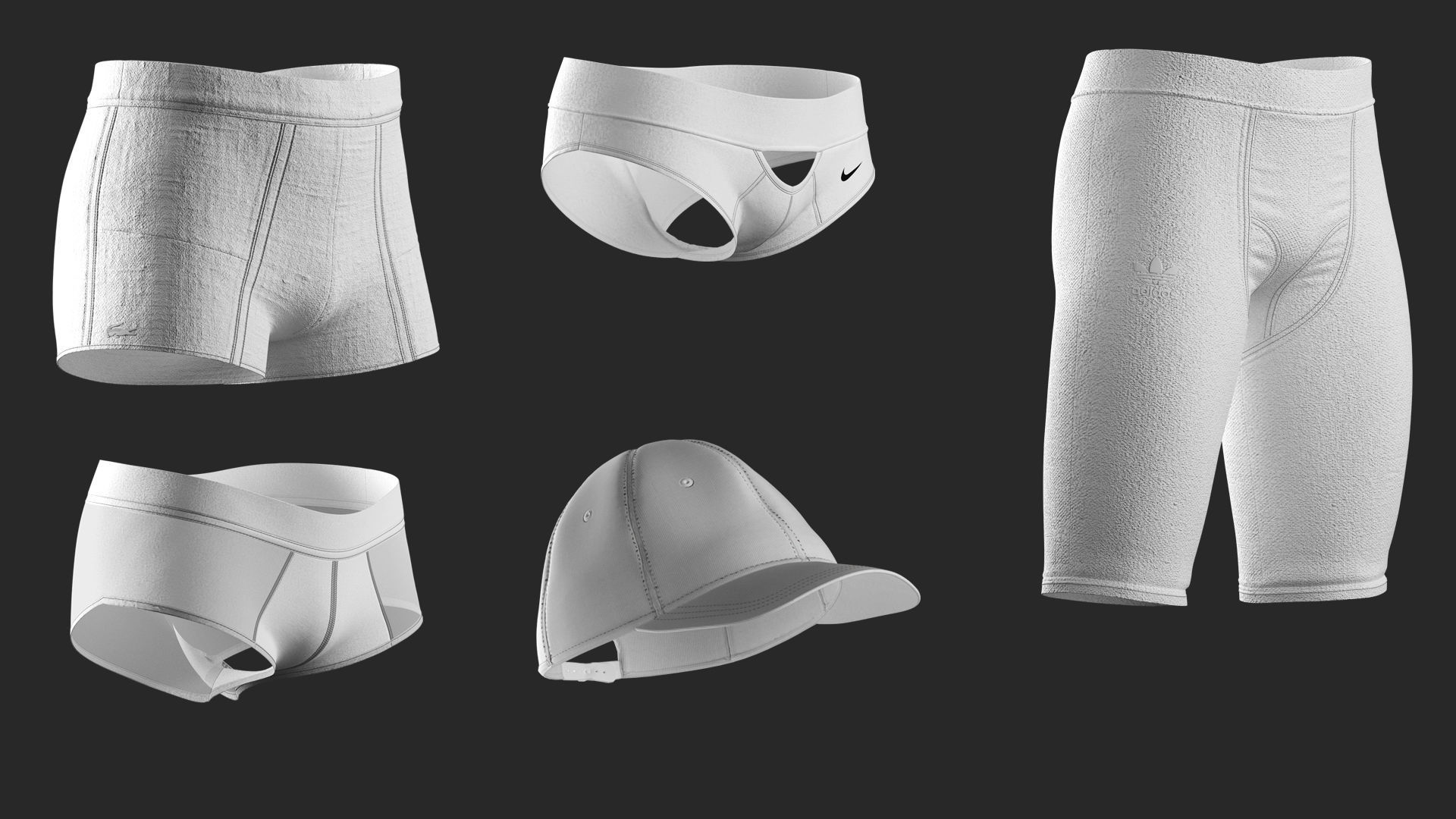 18 Mens Clothes - Vol 1 - Marvelous Designer 3D model_7