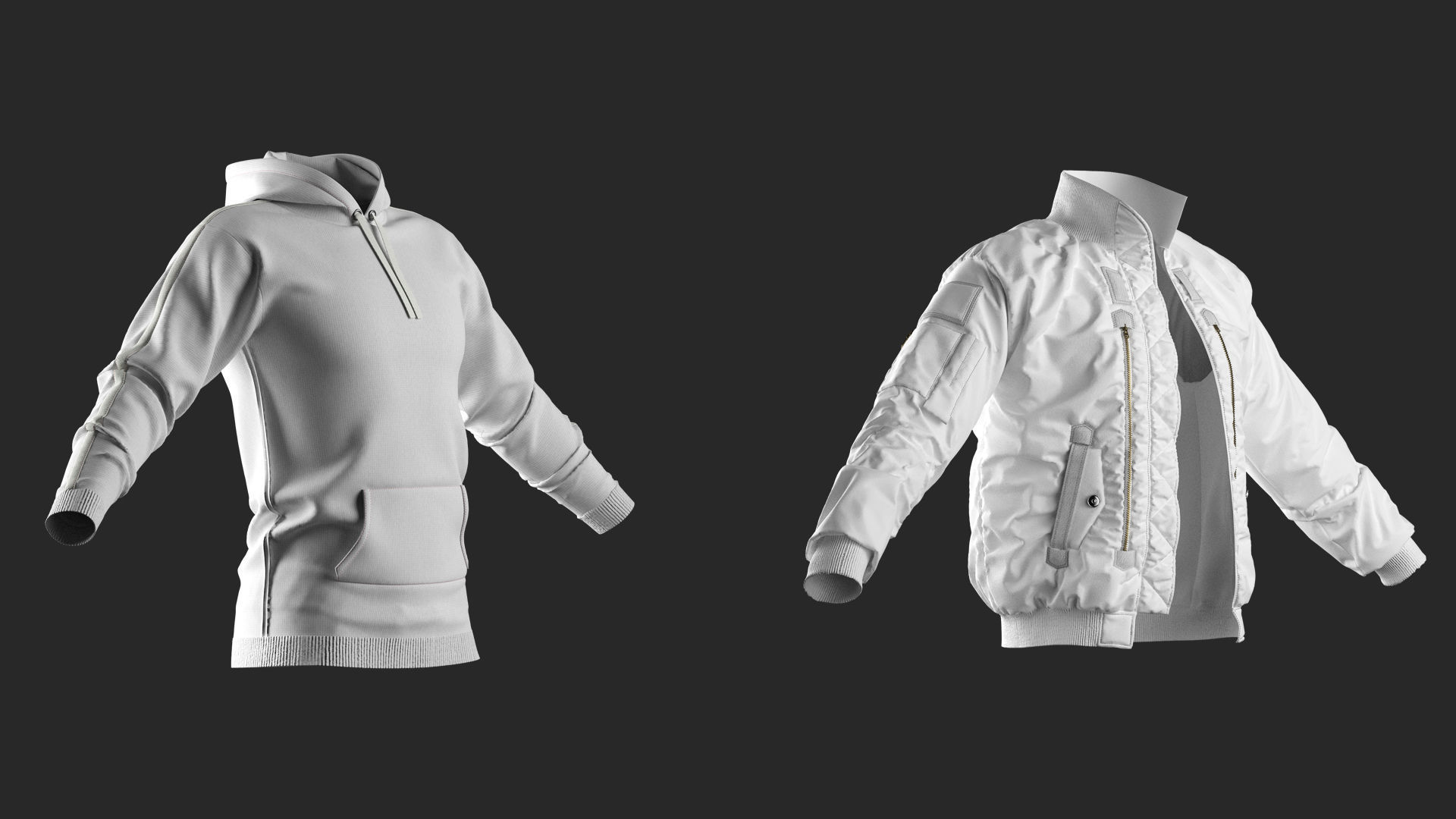 18 Mens Clothes - Vol 1 - Marvelous Designer 3D model_2