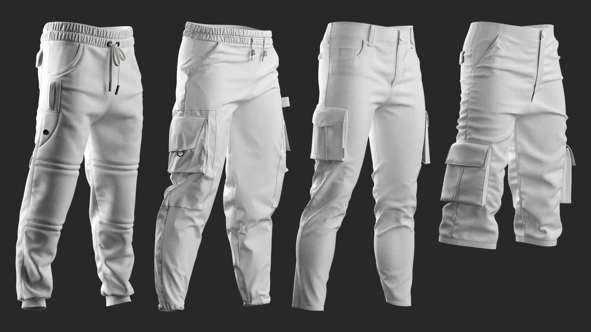 18 Mens Clothes - Vol 1 - Marvelous Designer 3D model_8