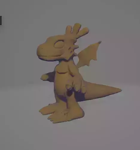 Dracomon 3D dragon