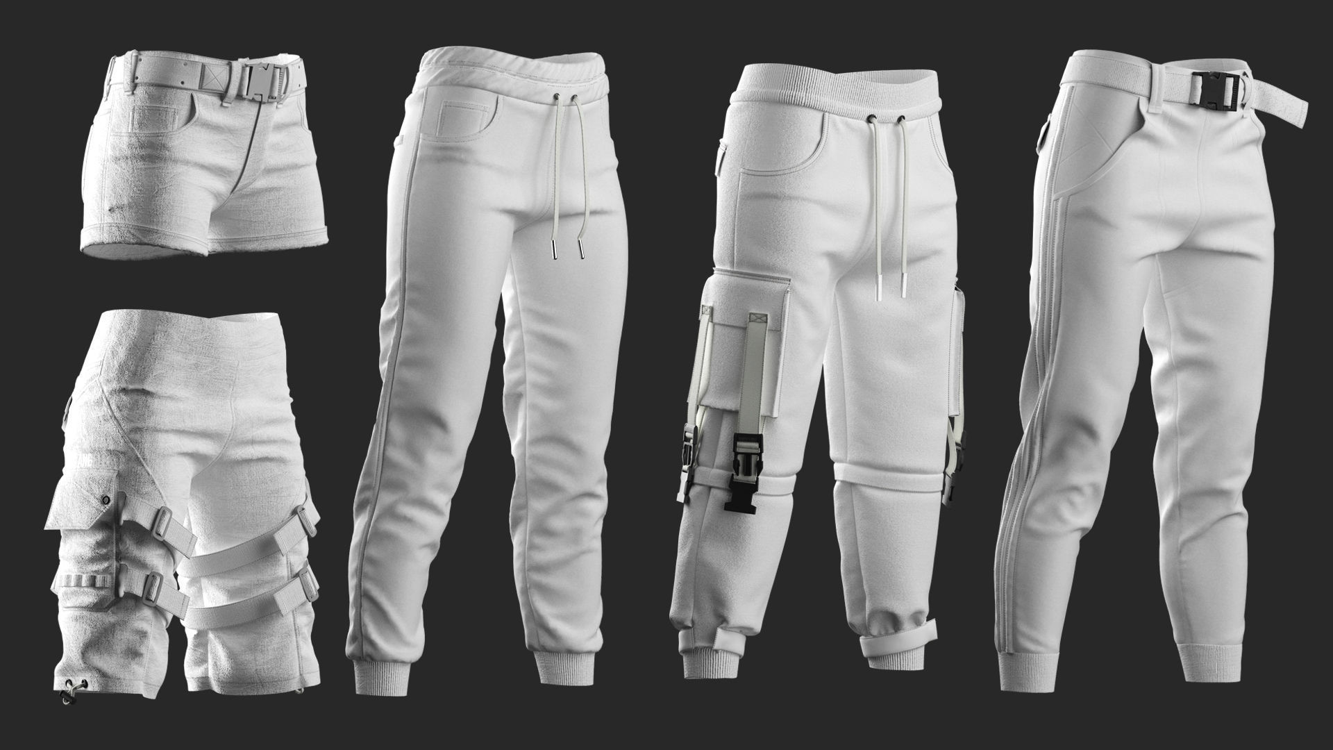 18 Womens Clothes - Vol 1 - Marvelous Designer 3D model_6