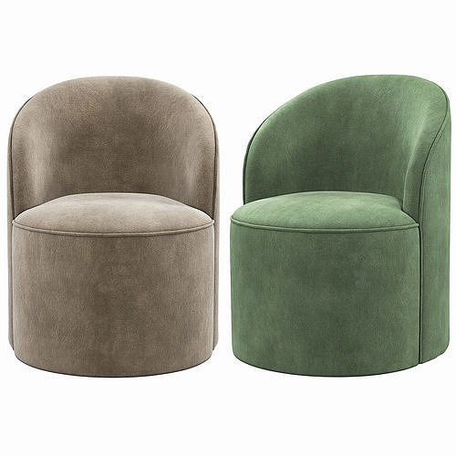 Effie Chair Cozy Living Copenhagen 3D model 5
