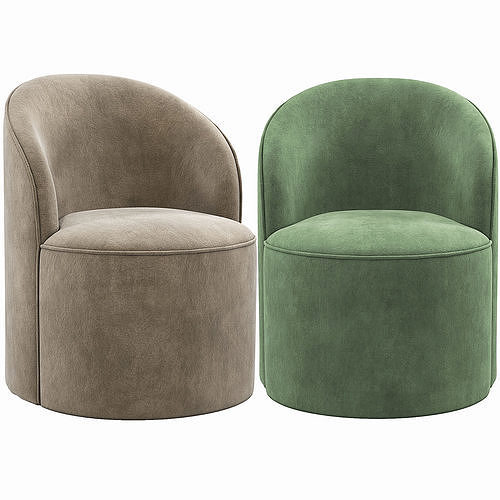 Effie Chair Cozy Living Copenhagen 3D model 2